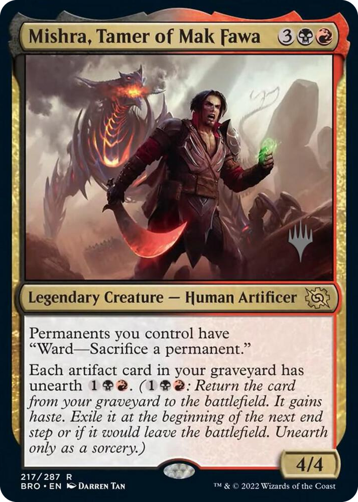 0217 Mishra, Tamer of Mak Fawa R Promo Pack: The Brothers' War