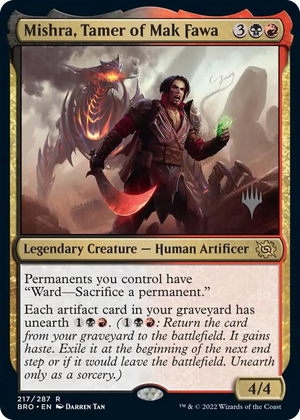 0217 Mishra, Tamer of Mak Fawa R Promo Pack: The Brothers' War