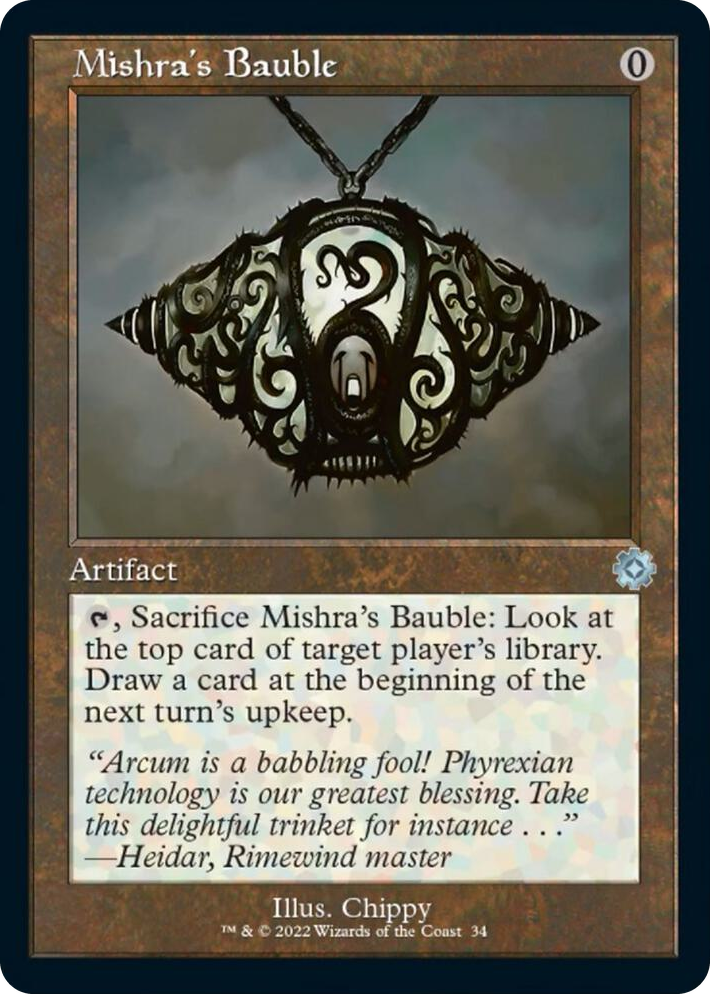 0034 Mishra's Bauble U The Brothers' War: Retro Frame Artifacts