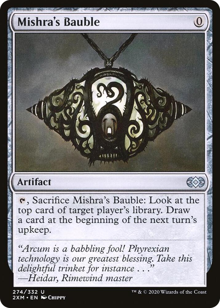 0274 Mishra's Bauble U Double Masters
