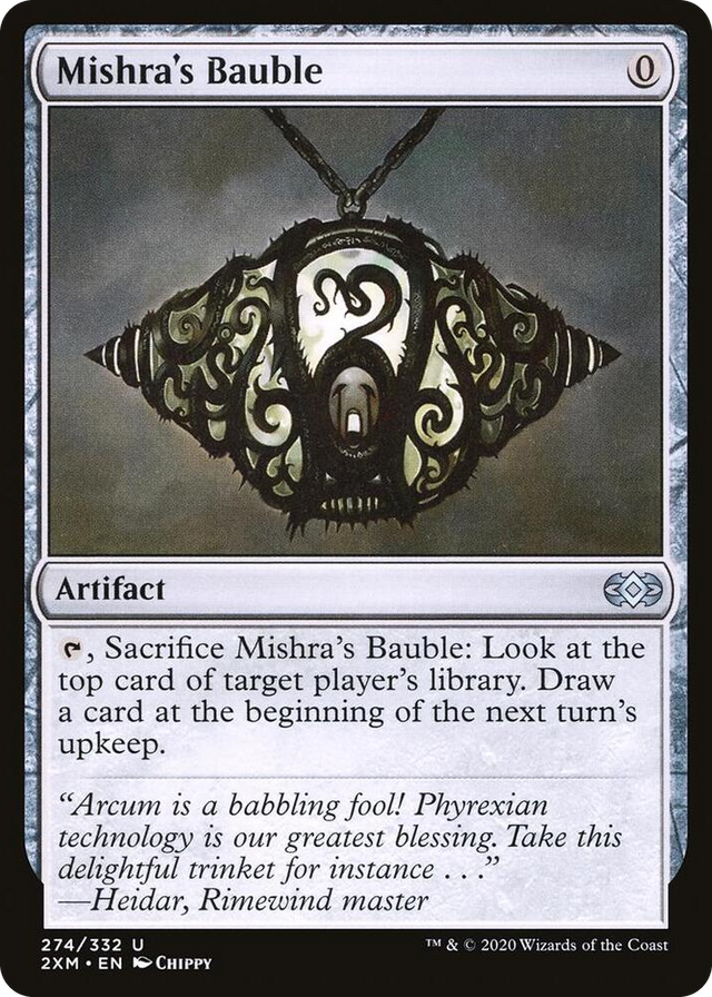 0274 Mishra's Bauble U Double Masters