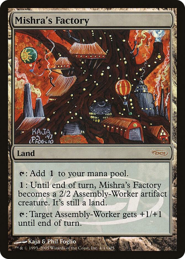 0004 Mishra's Factory P Judge Promos