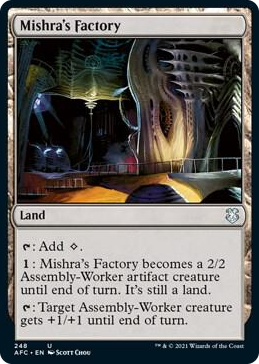 0248 Mishra's Factory U Commander: Adventures in the Forgotten Realms
