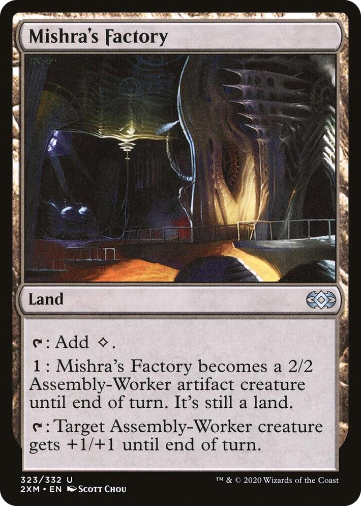 0323 Mishra's Factory U Double Masters