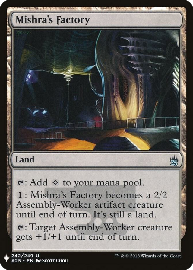 0242 Mishra's Factory (A25) U The List Reprints