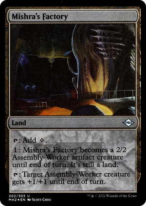 0302 Mishra's Factory (Foil Etched) U Modern Horizons 2