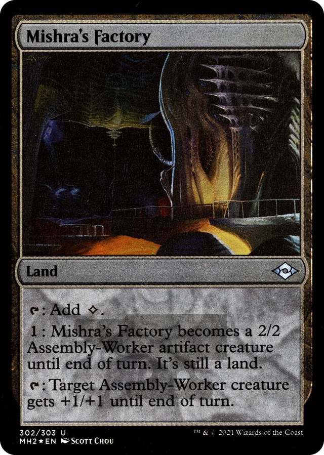 0302 Mishra's Factory (Foil Etched) U Modern Horizons 2