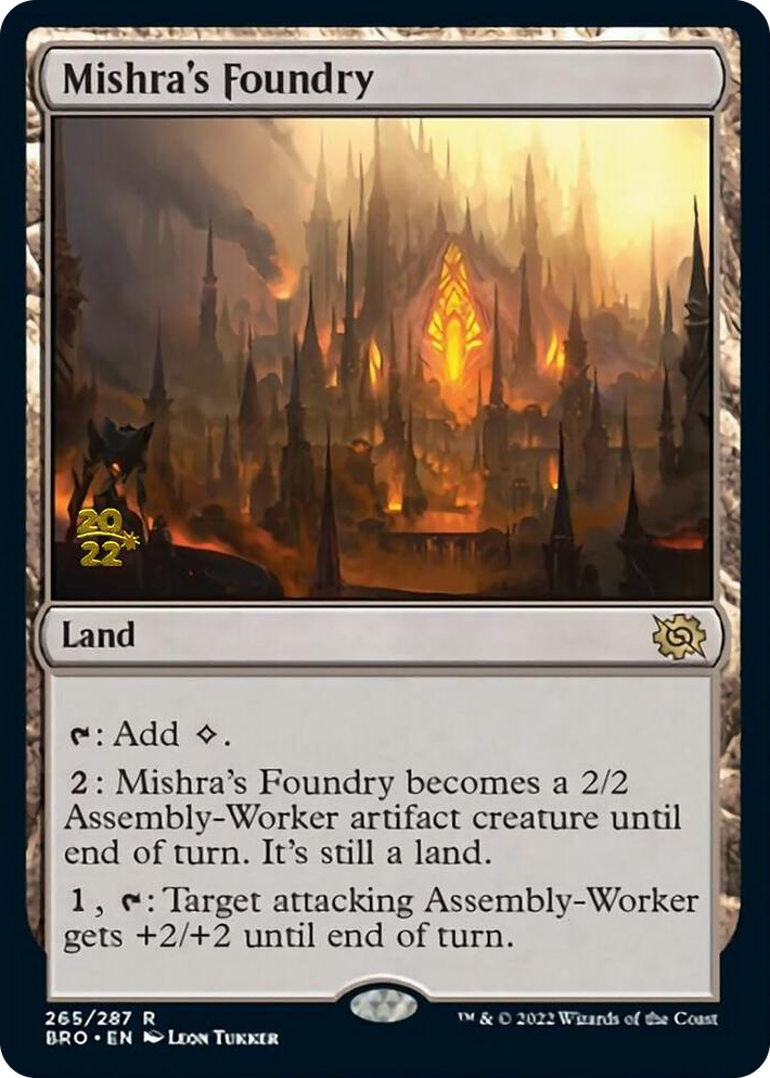 0265 Mishra's Foundry R Prerelease Cards