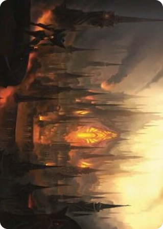 0046 Mishra's Foundry Art Card S Art Series: The Brothers' War