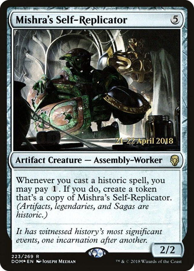 0223 Mishra's Self-Replicator R Prerelease Cards