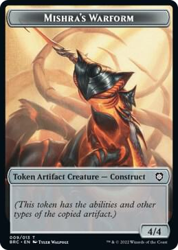0009 Mishra's Warform // Inkling Double-sided Token T Commander: The Brothers' War