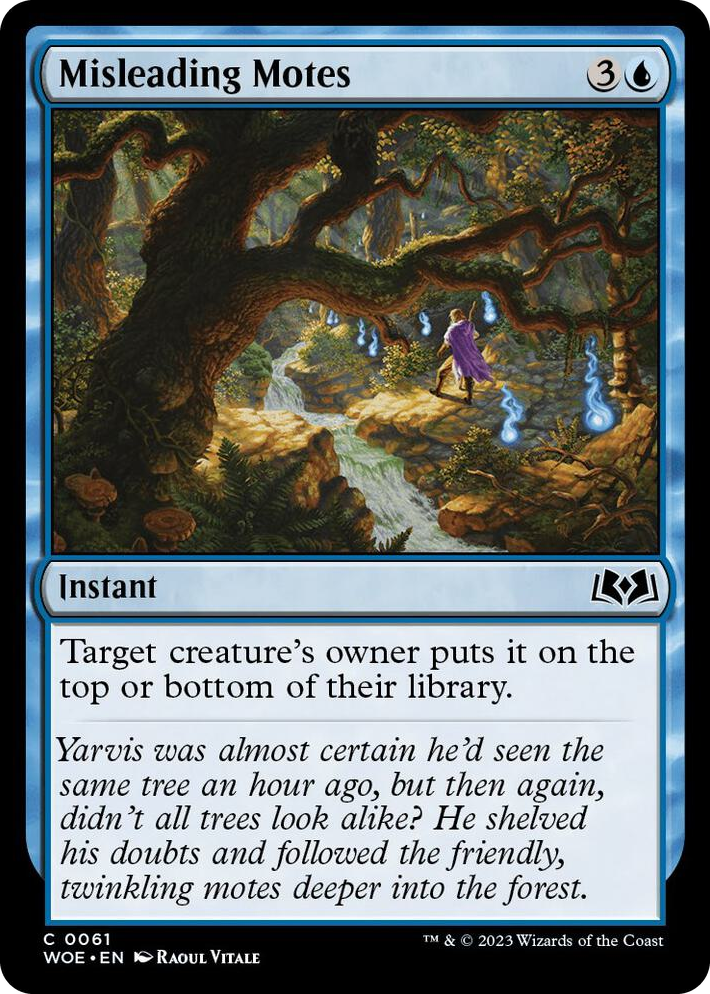 0061 Misleading Motes C Wilds of Eldraine