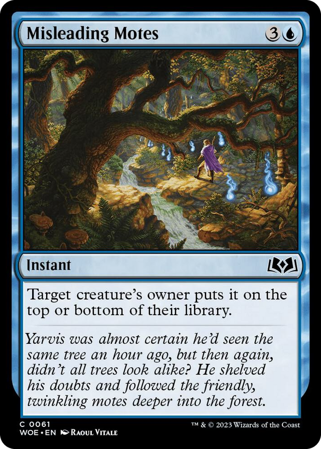 0061 Misleading Motes C Wilds of Eldraine
