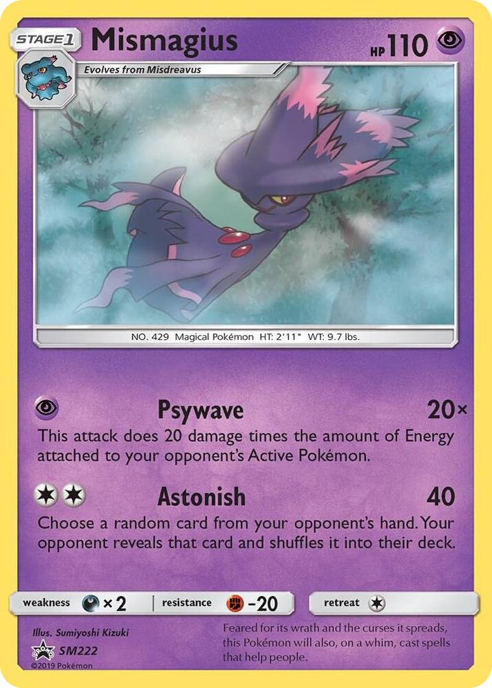 SM222 Mismagius - SM222 Promo SM Promos