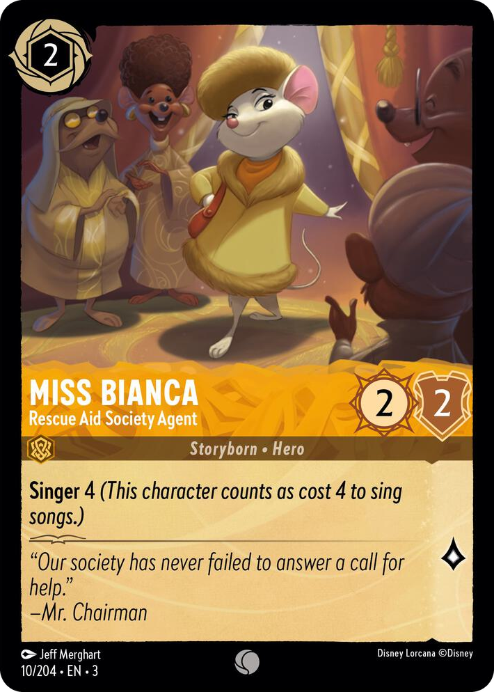 0010 Miss Bianca - Rescue Aid Society Agent Common Into the Inklands