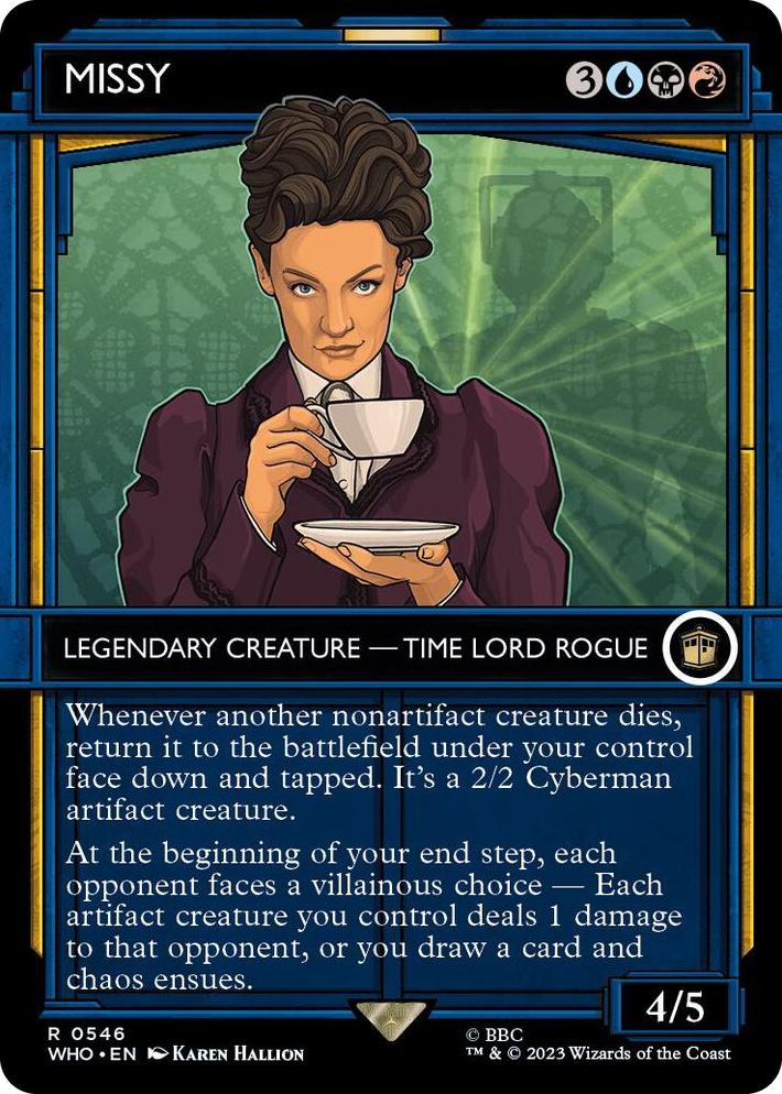 0546 Missy (Showcase) R Universes Beyond: Doctor Who