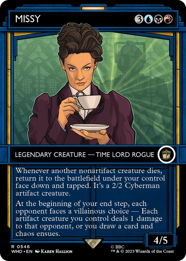 0546 Missy (Showcase) R Universes Beyond: Doctor Who