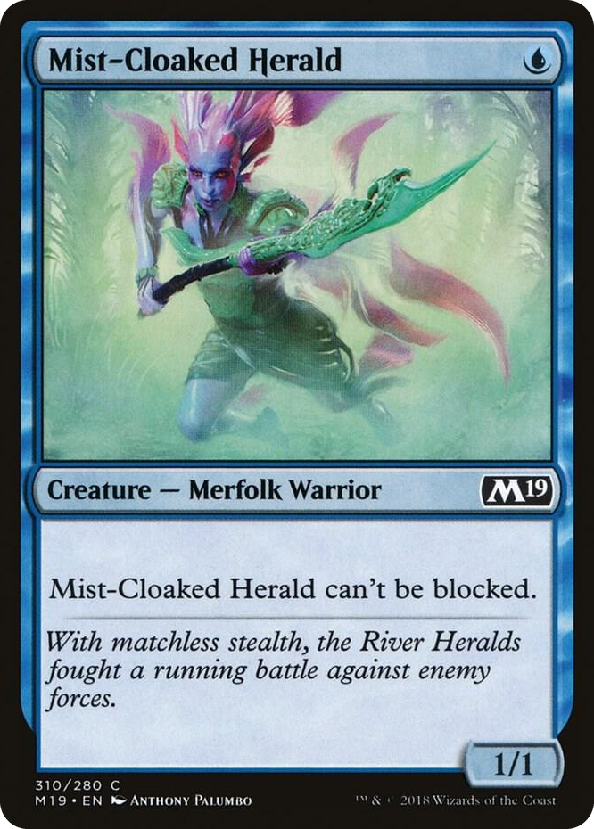 0310 Mist-Cloaked Herald C Core Set 2019