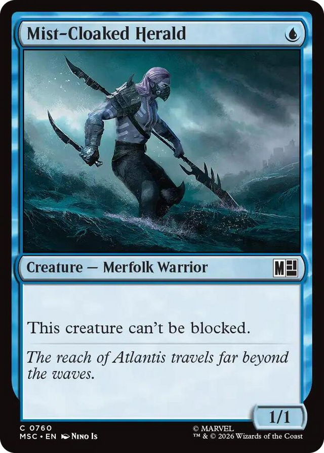 0760 Mist-Cloaked Herald C Commander: Marvel Super Heroes