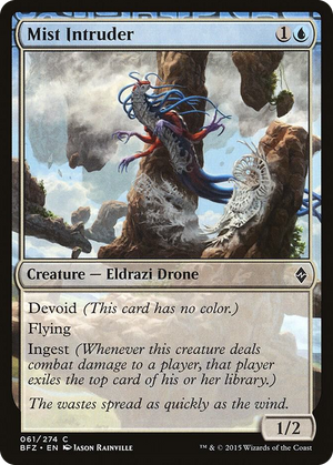 0061 Mist Intruder C Battle for Zendikar