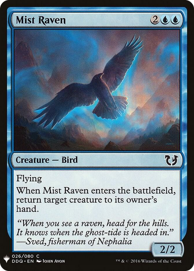 0026 Mist Raven C The List Reprints