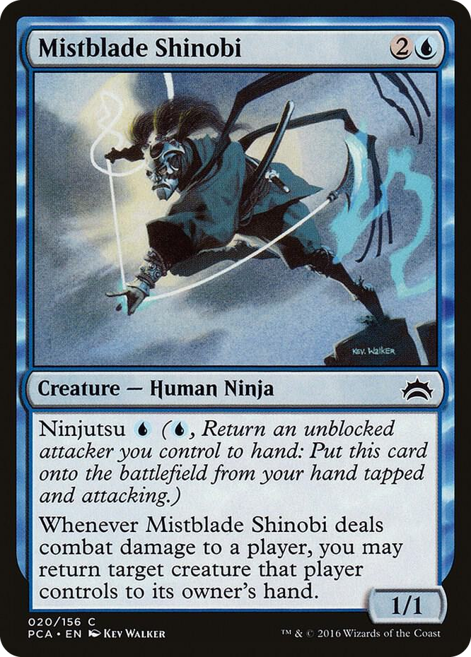 Mistblade Shinobi #20 C - Planechase Anthology Pokemon card