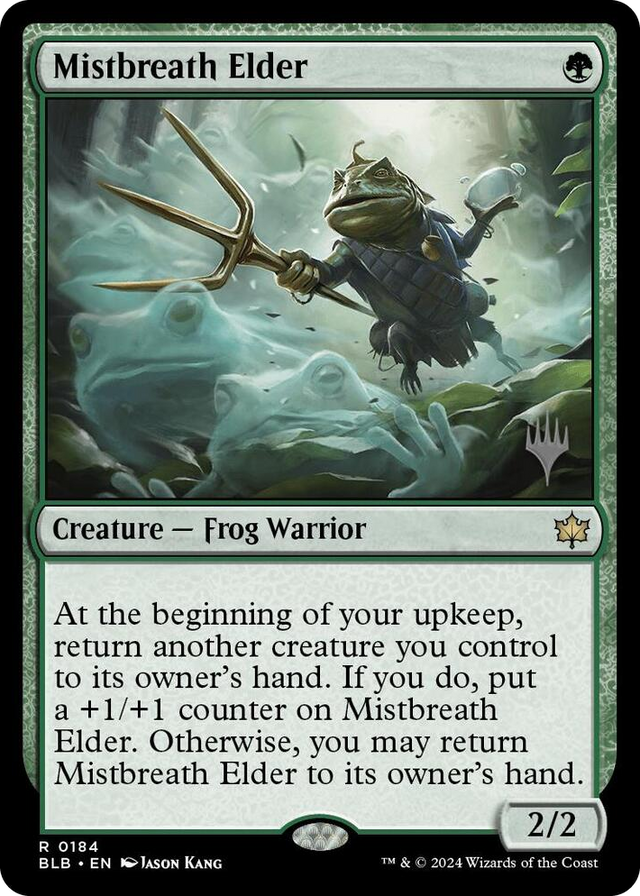 0184 Mistbreath Elder R Promo Pack: Bloomburrow