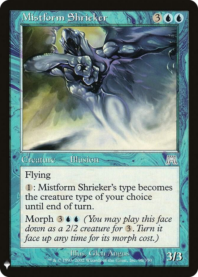 0096 Mistform Shrieker U The List Reprints