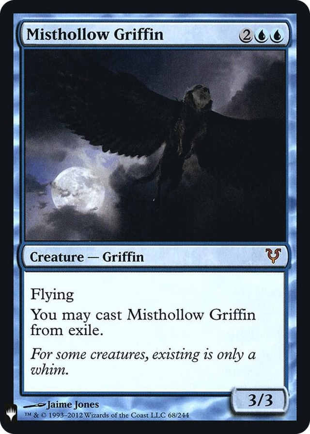 0068 Misthollow Griffin M The List Reprints