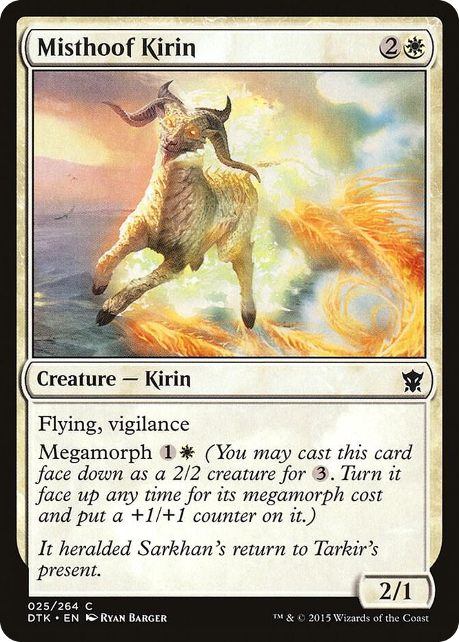 0025 Misthoof Kirin C Dragons of Tarkir