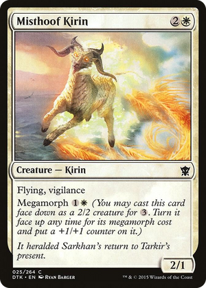 0025 Misthoof Kirin C Dragons of Tarkir