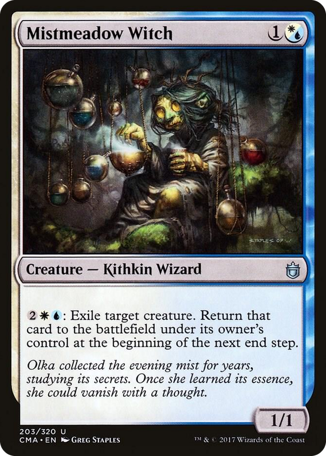 0203 Mistmeadow Witch U Commander Anthology