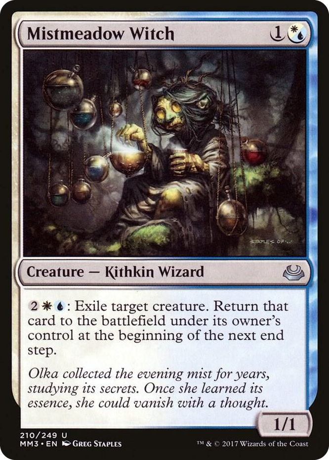 Mistmeadow Witch #210 U - Modern Masters 2017 Pokemon card