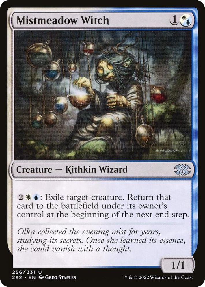 0256 Mistmeadow Witch U Double Masters 2022