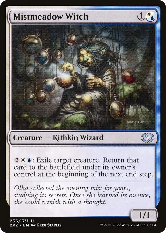 0256 Mistmeadow Witch U Double Masters 2022