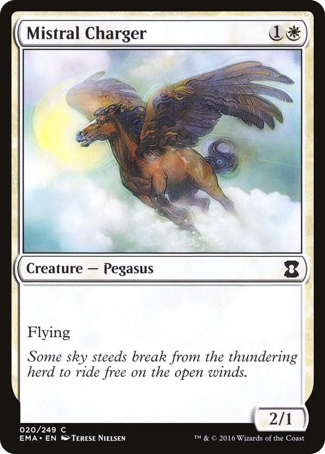Mistral Charger #20 C - Eternal Masters Pokemon card