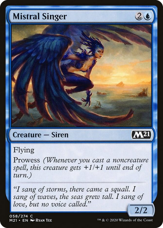 0058 Mistral Singer C Core Set 2021