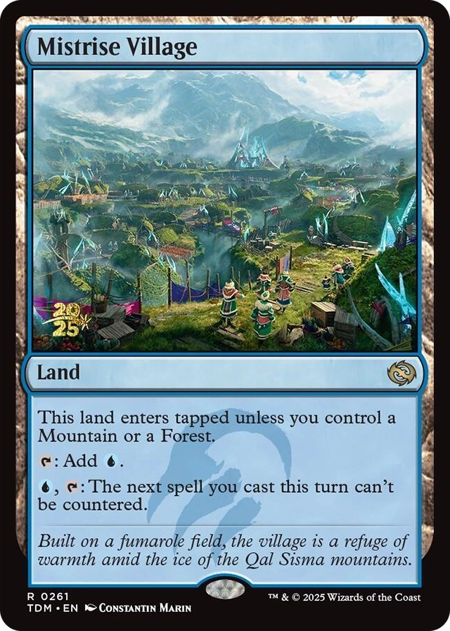 0261 Mistrise Village R Prerelease Cards