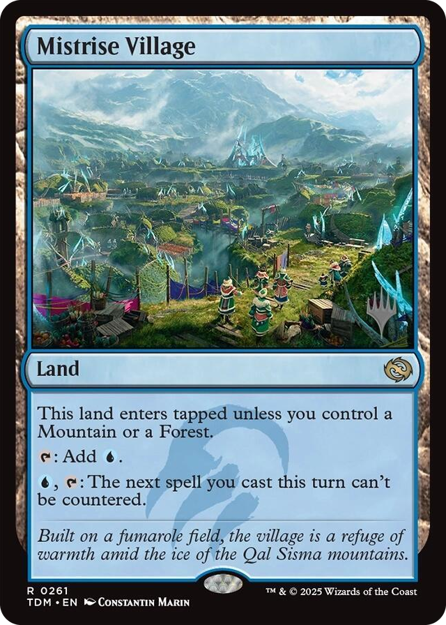 0261 Mistrise Village R Promo Pack: Tarkir: Dragonstorm
