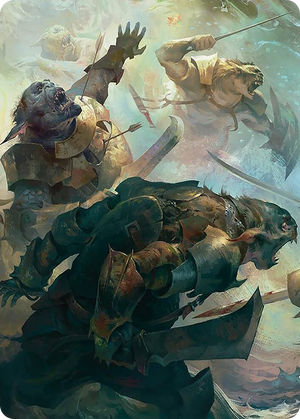 0011 Mists of Lorien Art Card S Art Series: Universes Beyond: The Lord of the Rings: Tales of Middle-earth