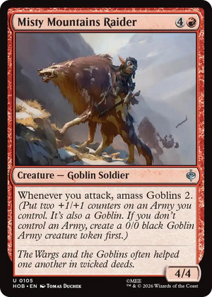 0105 Misty Mountains Raider U The Hobbit