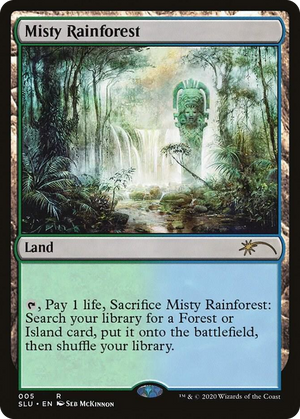 0005 Misty Rainforest R Secret Lair Series