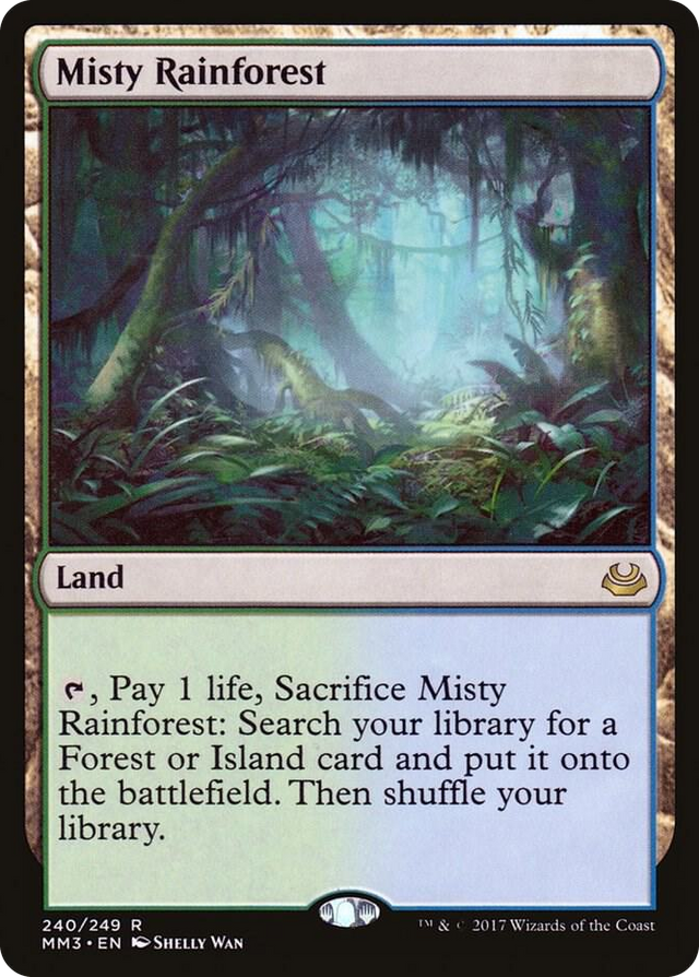 0240 Misty Rainforest R Modern Masters 2017