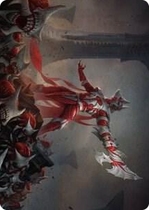 0004 Mite Overseer Art Card S Art Series: Phyrexia: All Will Be One