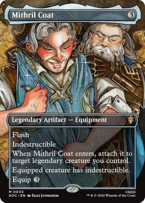 0043 Mithril Coat (Borderless) M The Hobbit: Eternal-Legal