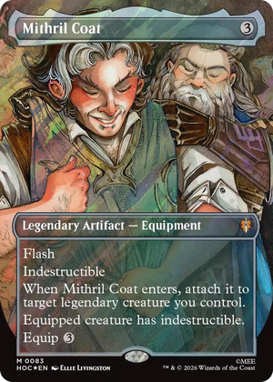 0083 Mithril Coat (Borderless) (Surge Foil) M The Hobbit: Eternal-Legal