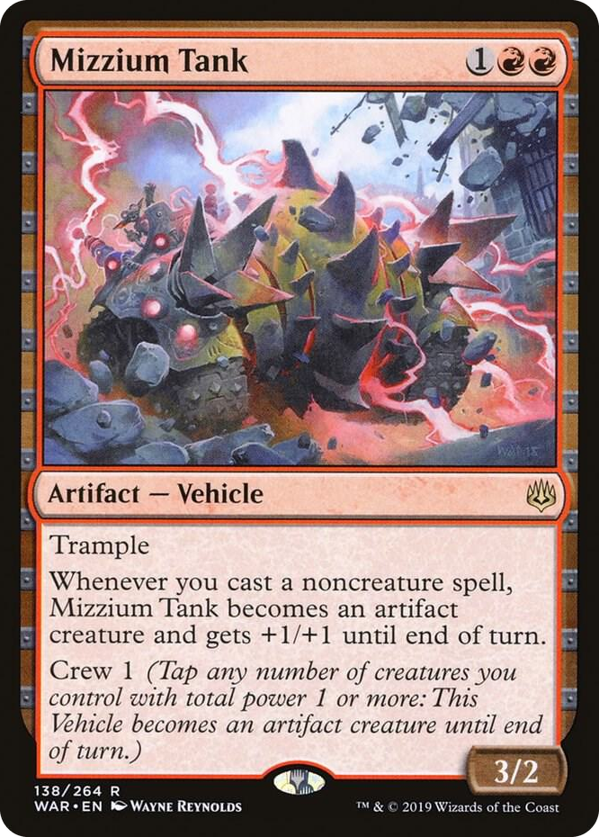 0138 Mizzium Tank R War of the Spark