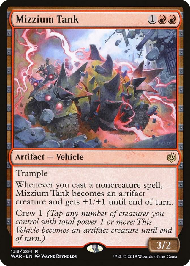 0138 Mizzium Tank R War of the Spark