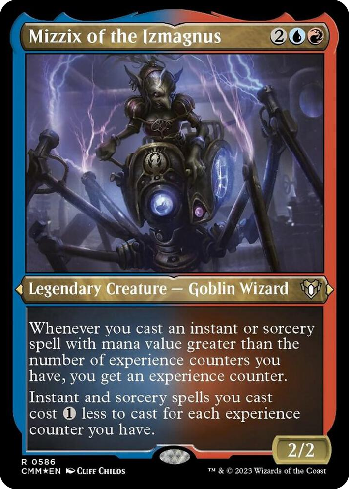 0586 Mizzix of the Izmagnus (Foil Etched) R Commander Masters