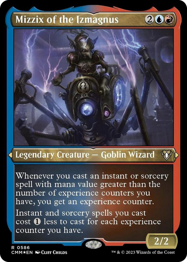 0586 Mizzix of the Izmagnus (Foil Etched) R Commander Masters